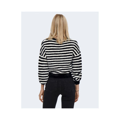 Only Black And White Marabou Sportswear