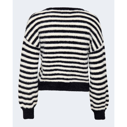 Only Black And White Marabou Sportswear