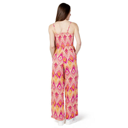 Only Pink Viscose Jumpsuit