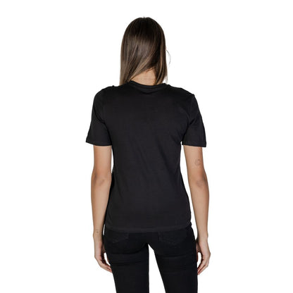 Only Black Cotton T-Shirt