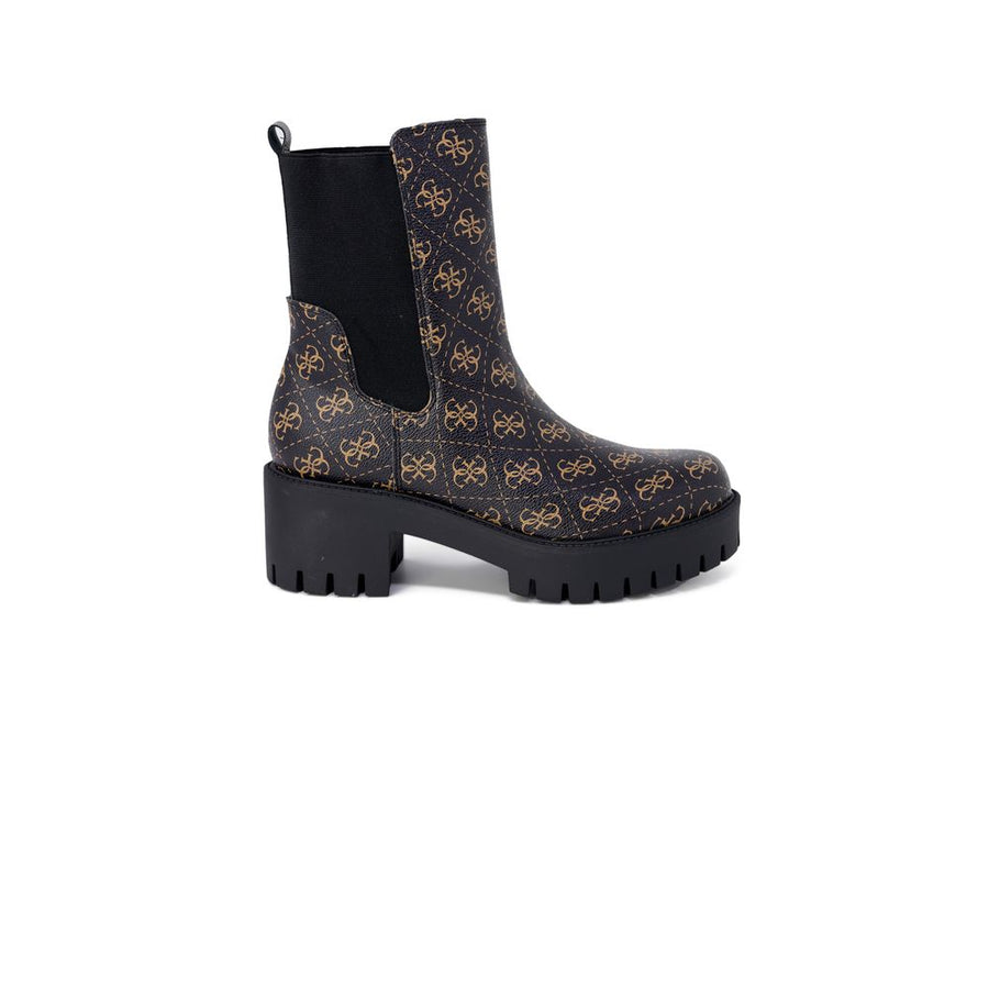 Guess Black Leather Ankle