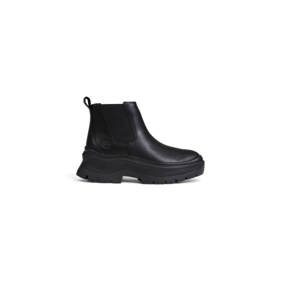 Timberland Black Leather Ankle