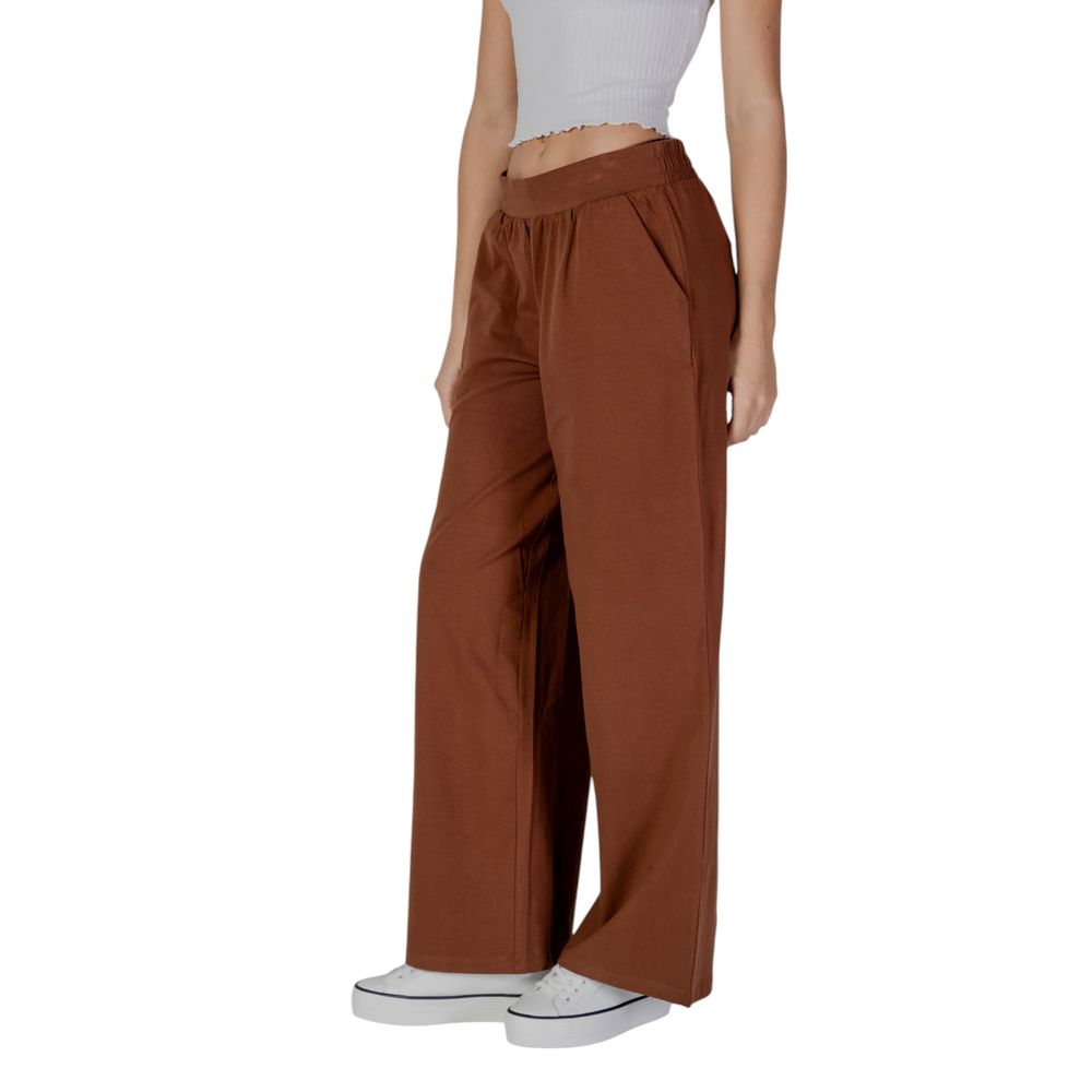 B.Young Brown Cotton Pant