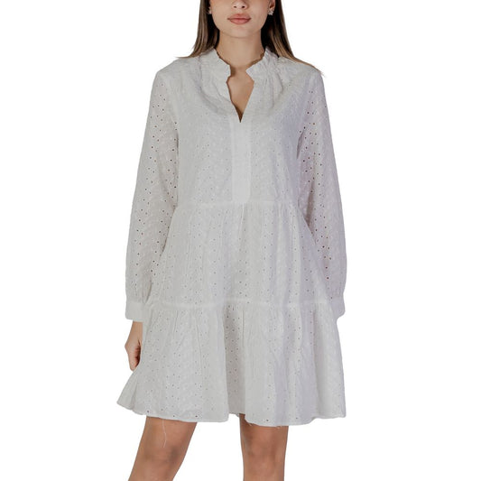 B.Young White Cotton Long