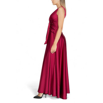 Rinascimento Bordeaux Polyester Long
