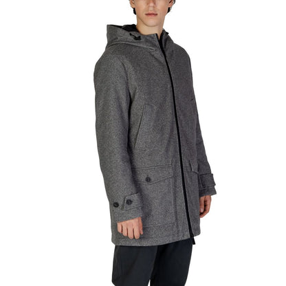 Hamaki-Ho Gray Polyester Coat