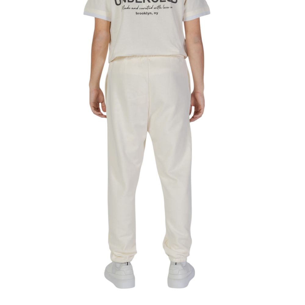 Underclub Cream Cotton Jeans & Pant - Women's Casual Comfortable Trousers