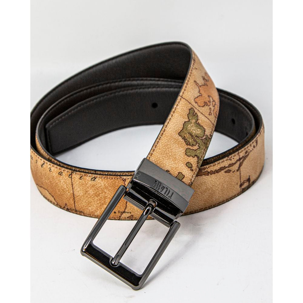 Stylish and practical men's belt made with high-quality leather and polyurethane