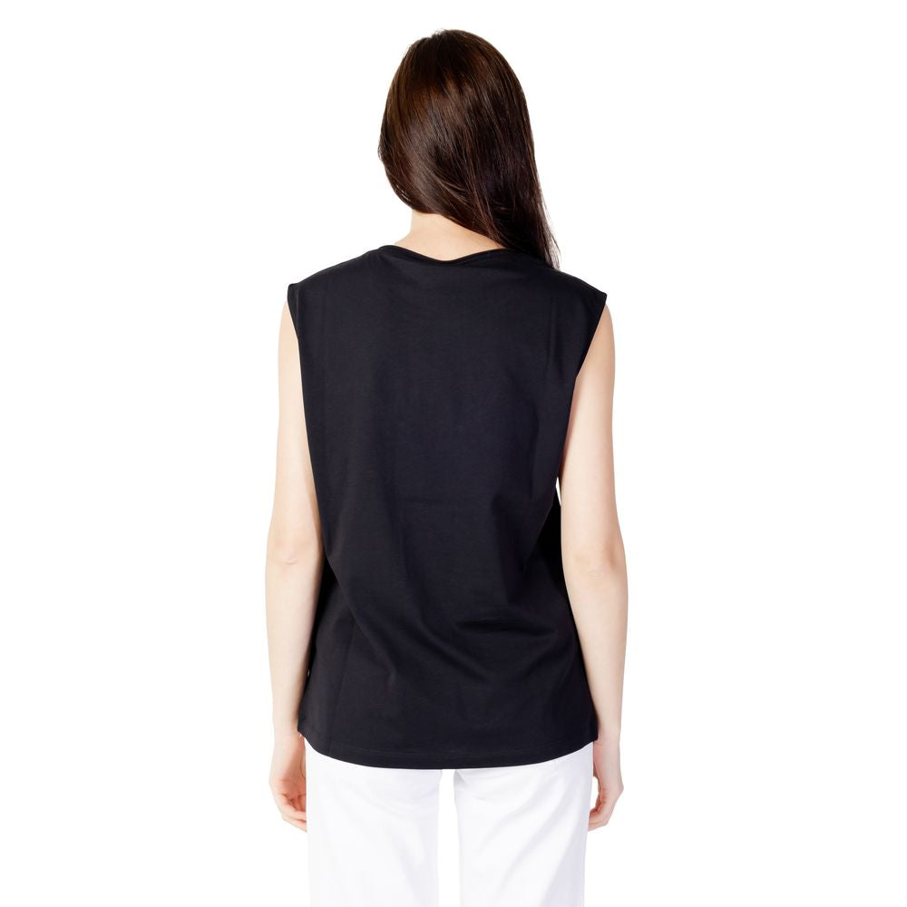 Blauer Black Cotton T-Shirt