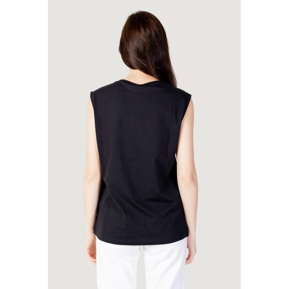 Blauer Black Cotton T-Shirt