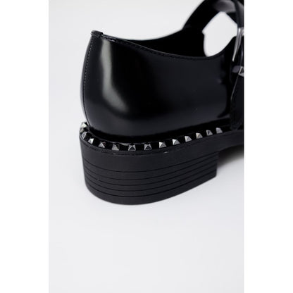 ASH Black Leather Lace-Up Boot