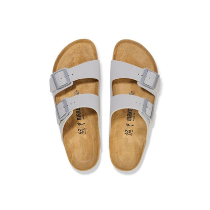 Birkenstock Gray Viscose Sandal with contoured footbed and adjustable straps