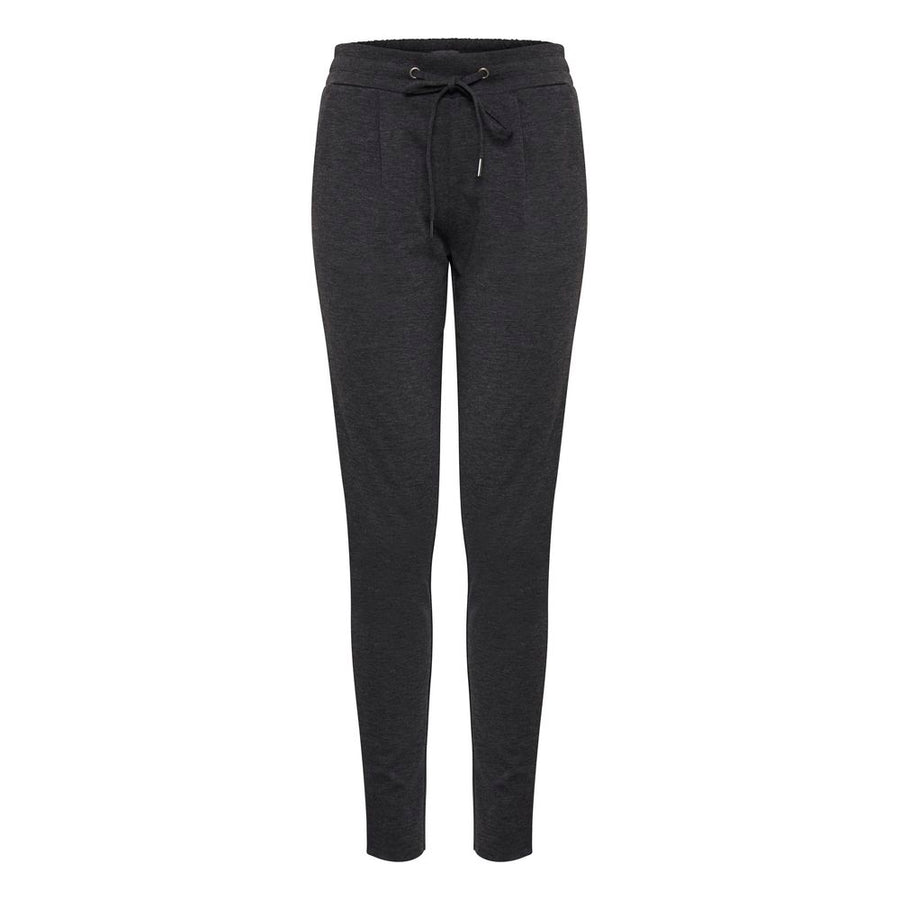 ICHI Gray Polyester Jeans & Pant