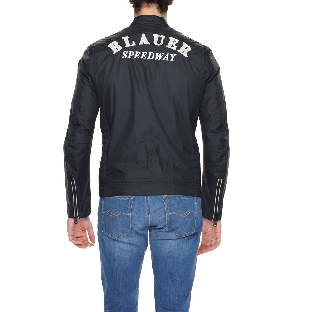 Blauer Black Polyamide Jackets & Coat