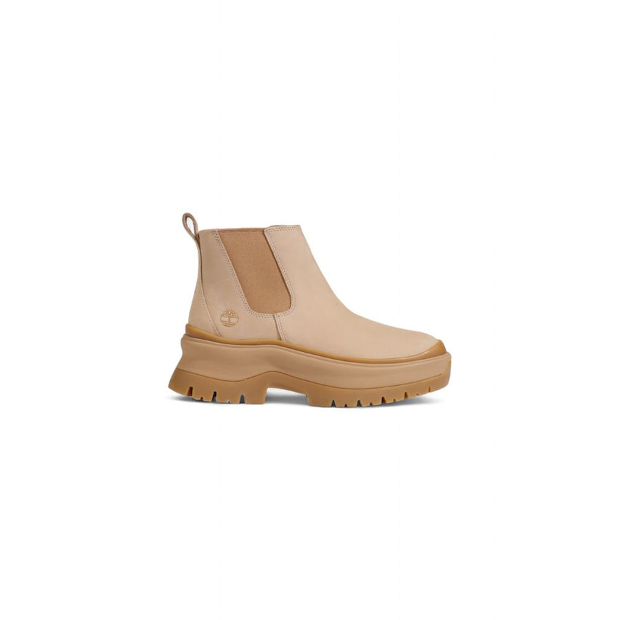 Timberland Beige Suede Leather Ankle
