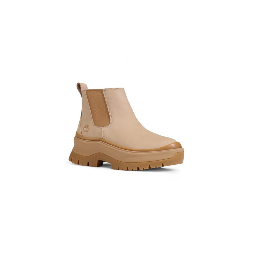 Timberland Beige Suede Leather Ankle