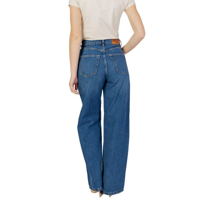 Only Blue Cotton Relaxed Fit Jean