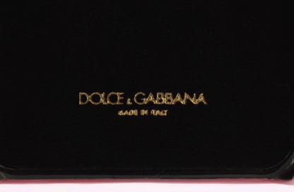Dolce & Gabbana phone cover crafted from luxurious 100% leather