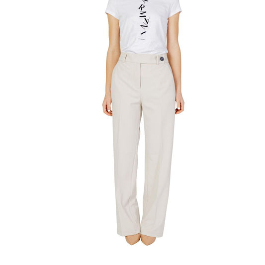 Only Beige Polyester Pant