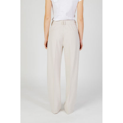 Only Beige Polyester Pant