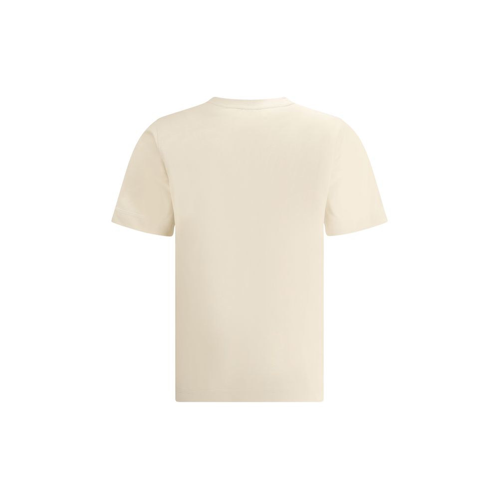 Cotton T-shirt with historic Archivio Check pattern and Equestrian Knight logo