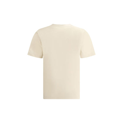 Cotton T-shirt with historic Archivio Check pattern and Equestrian Knight logo