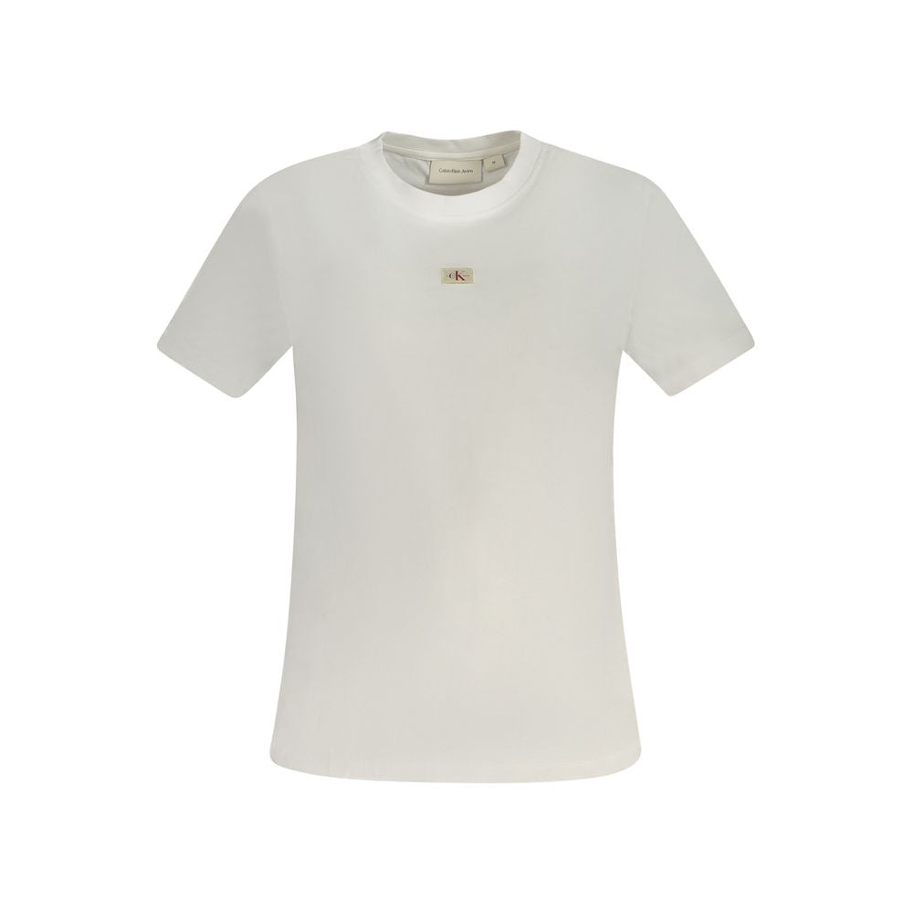 Calvin Klein White Cotton Women Top