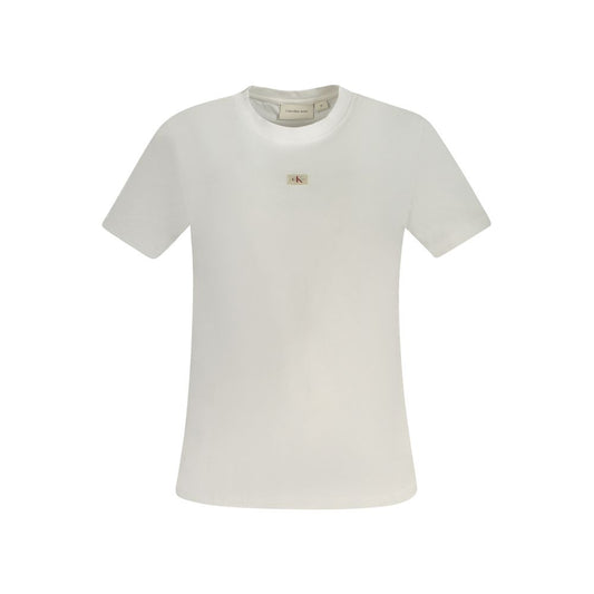 Calvin Klein White Cotton Women Top
