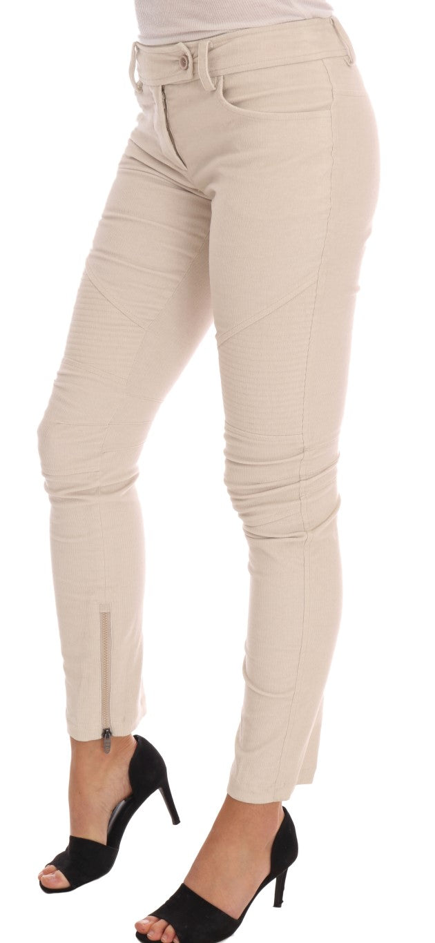 High-quality cotton blend offering comfort and flattering slim fit design