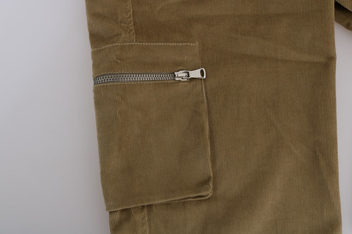 Sophisticated Ermanno Scervino beige pants for elegant style