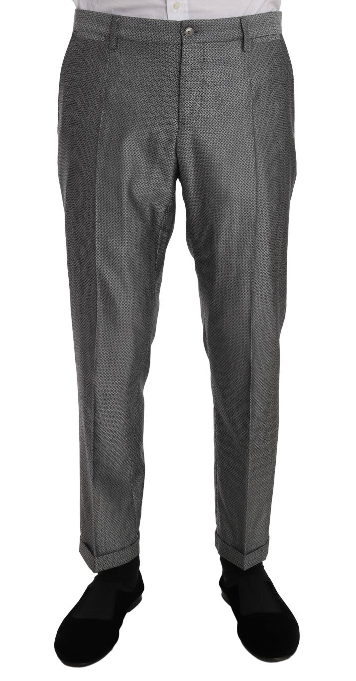 Italian-made black double-breasted suit with crystal bee embroidery, crafted from 59% wool and 41% elastane for a luxurious feel