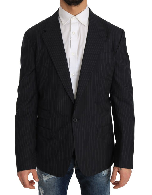 Refined Italian craftsmanship defines this Dolce &amp; Gabbana blazer