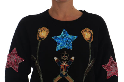Fairy tale comes to life with hand-sewn applique and logo details