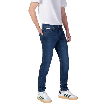 Calvin Klein Jeans Blue Organic Cotton Jeans & Pant
