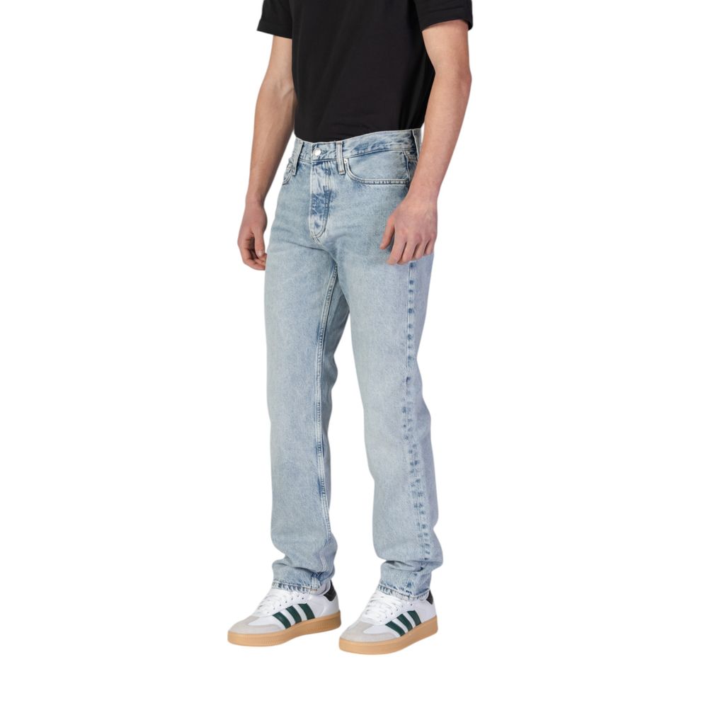 Calvin Klein Jeans Light Blue Organic Cotton Jeans & Pant