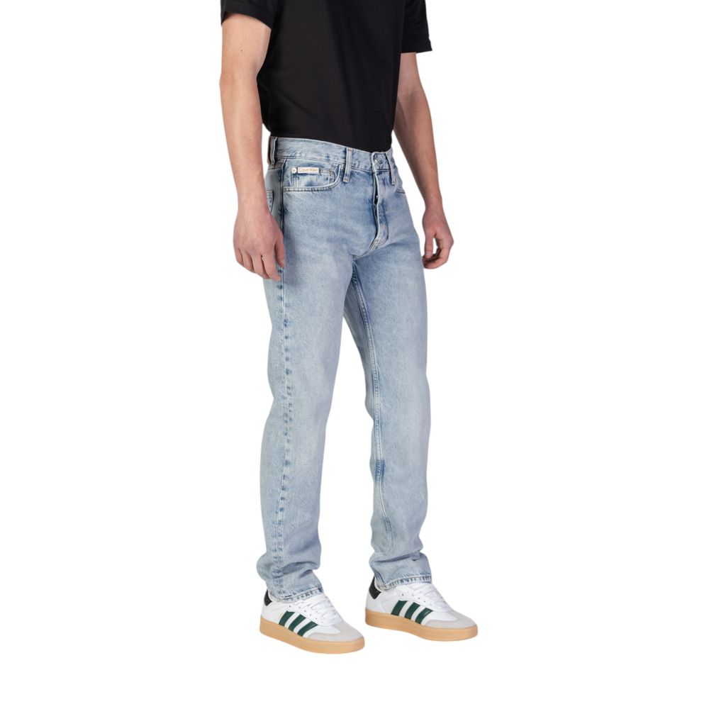 Calvin Klein Jeans Light Blue Organic Cotton Jeans & Pant