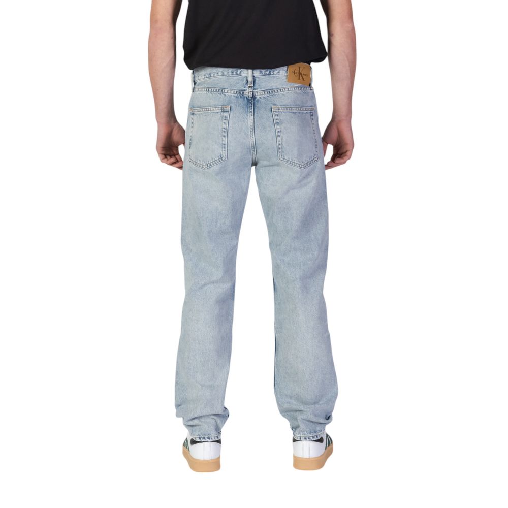 Calvin Klein Jeans Light Blue Organic Cotton Jeans & Pant