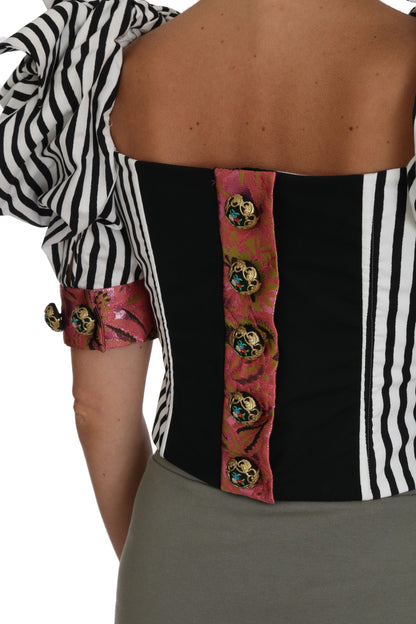 Crafted with meticulous care in Italy from cotton, nylon, polyester, elastane, and silk