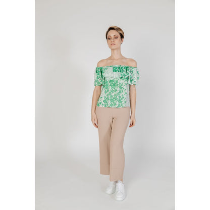 Desigual Green Viscose Blouse