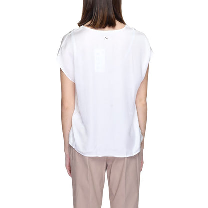 Rinascimento White Viscose Blouse