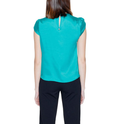 Rinascimento Green Polyester Blouse
