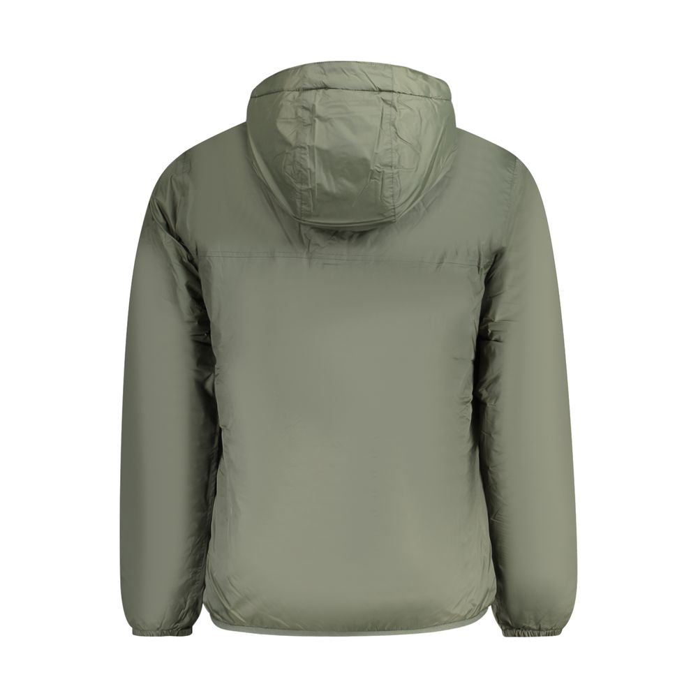 K-WAY Green Polyamide Men Jacket