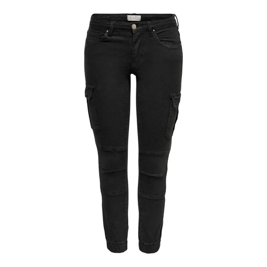 Only Black Cotton Skinny Pant