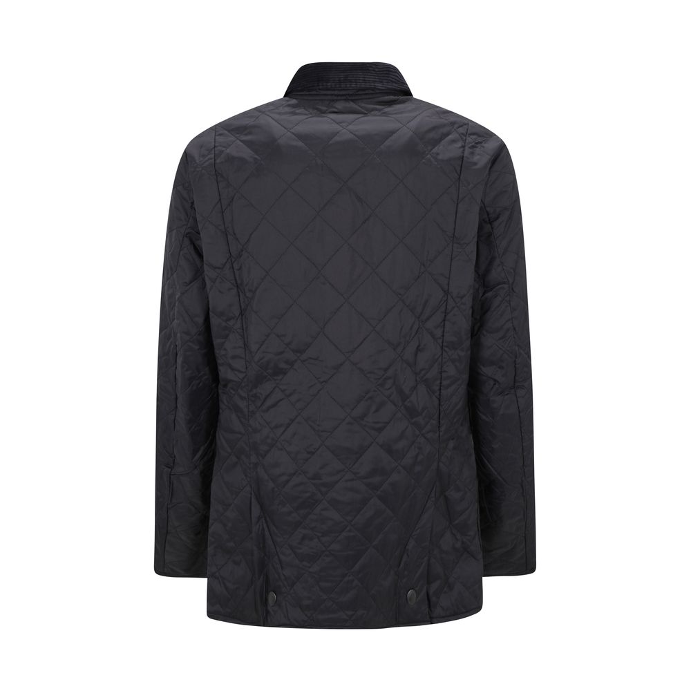 Barbour Heritage Quilt Jacket with logo-embroidered snap button closure