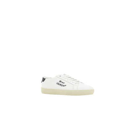 Saint Laurent sneakers made of calfskin with iconic brand signature print
