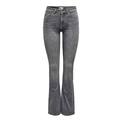 Only Gray Cotton Slim Fit Jean