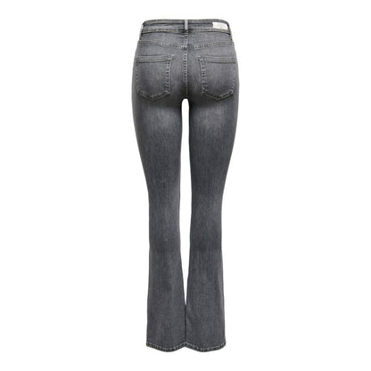 Only Gray Cotton Slim Fit Jean
