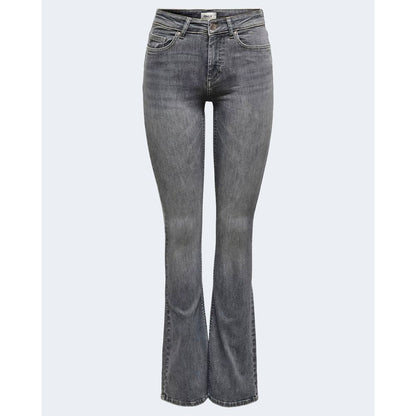 Only Gray Cotton Slim Fit Jean