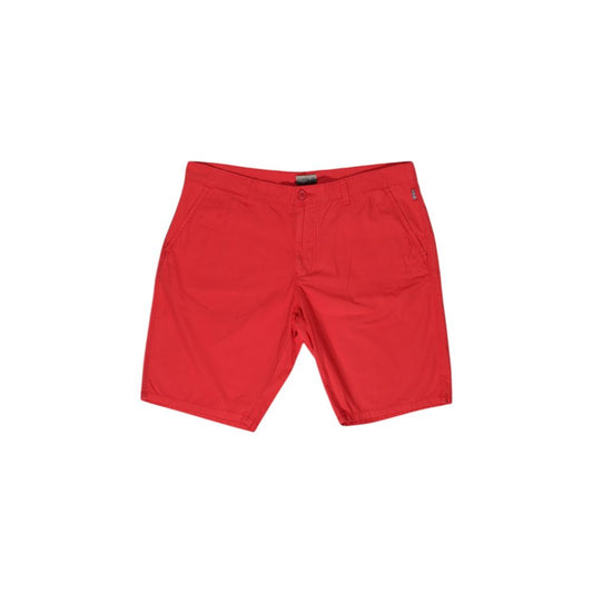 Napapijri Red Cotton Short