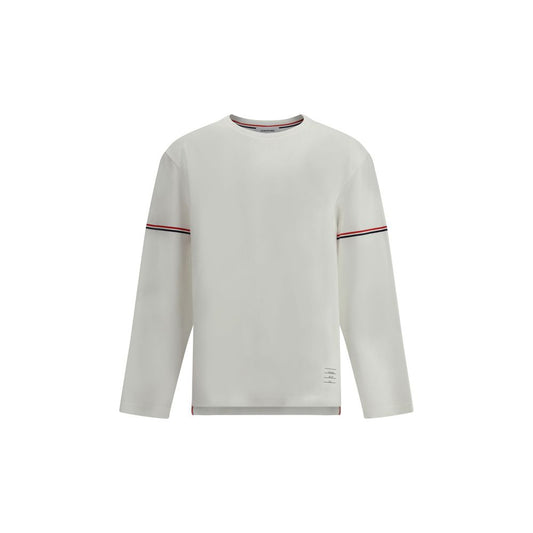 Thom Browne Long Sleeve Jersey whit iconic bands